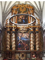 Restauración retablo capilla San Andrés, Catedral de Tarazona, Zaragoza